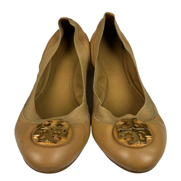 Tory Burch Claire Elastic Travel Ballet Shoes Size 6 - Picture 5 of 13
